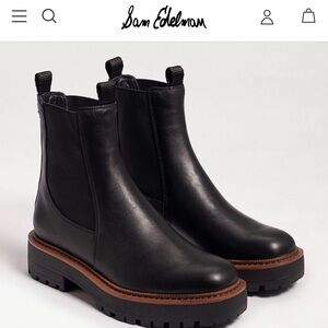 Sam Edelman Laguna Chelsea weatherproof boot. Worn a few times